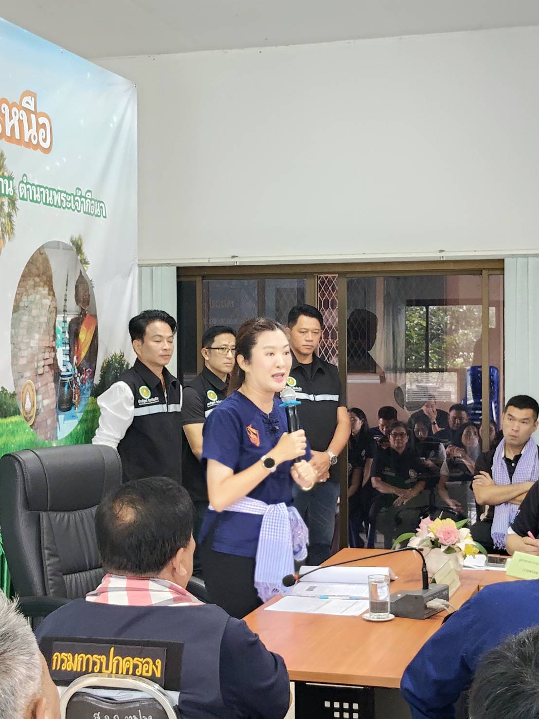 title - องเลขาธิการ ส.ป.ก. ร่วมติดตามรัฐมนตรีช่วยว่าการกระทรวงเกษตรและสหกรณ์ (นางสาวปิยะรัฐชย์ ติยะไพรัช) ลงพื้นที่ตรวจราชการใน อำเภอเวียงเชียงรุ้ง จังหวัดเชียงราย